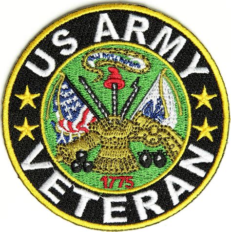 Veteran US Army Patch - Embroidered military patches