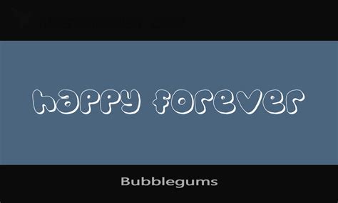 Bubblegums Font By Pizzadude