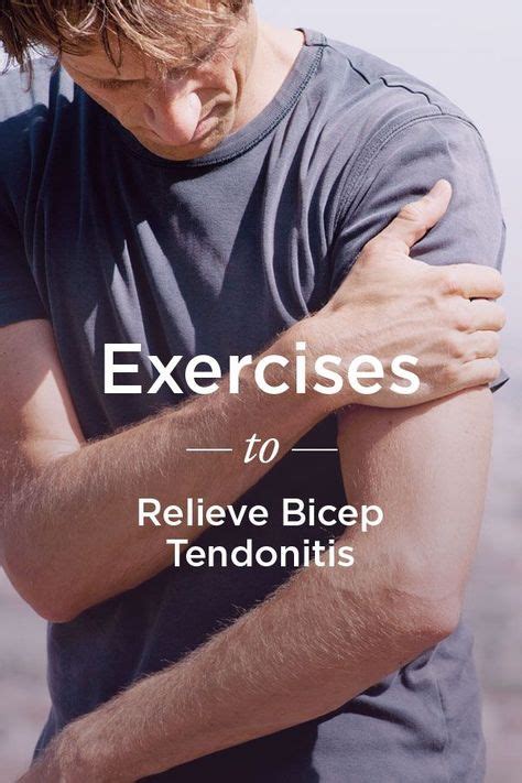 17 Health: Tendonitis exercises ideas | tendinitis, bicep tendonitis ...