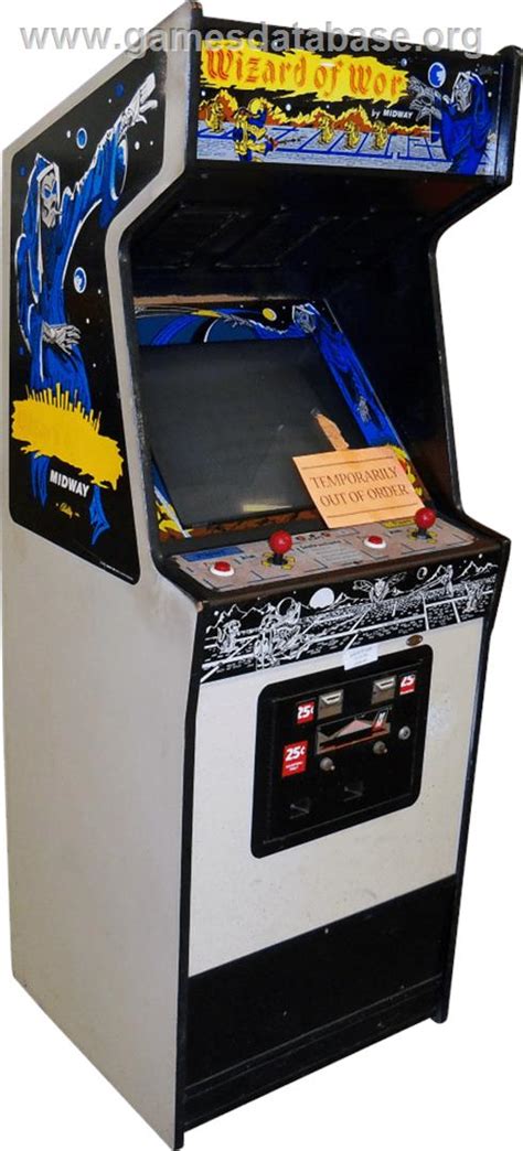 Wizard of Wor - Arcade - Artwork - Cabinet