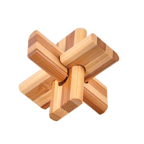 Wooden COC Puzzle - Simple Wooden knot Puzzle