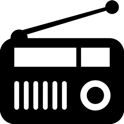 Free Icon | Old radio