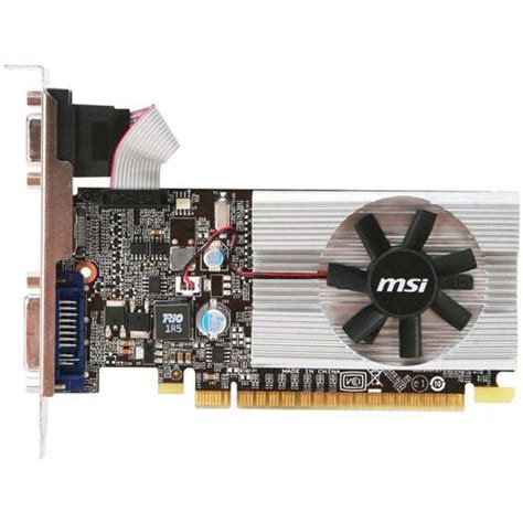 MSI GeForce GT 210 Video Card 1GB GDDR3 64Bit VRAM - N210-MD1GD3HLP | Mwave