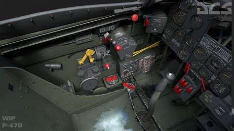 P 47 Thunderbolt Cockpit