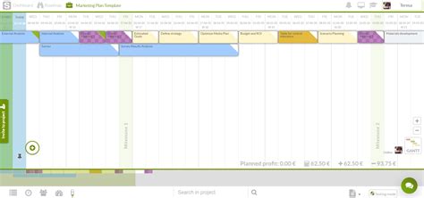 Project Timeline With Milestones Template