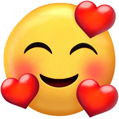 🥰 Smiling Face with Hearts on Twitter Emoji Stickers 13.1