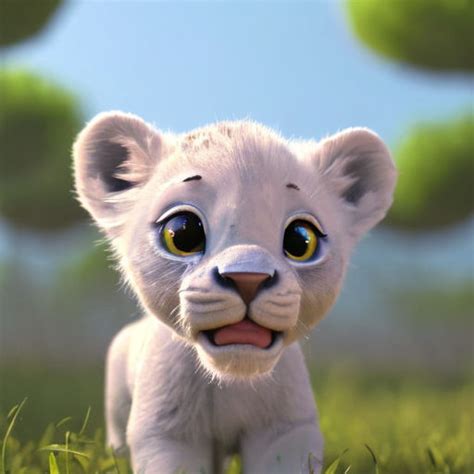 White Lion Cub by zoruagalaxy on DeviantArt