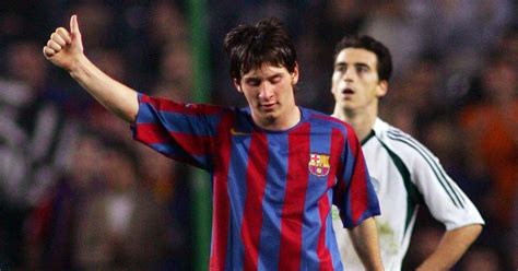 Can you name Barcelona's XI from Lionel Messi's La Liga debut in 2004?