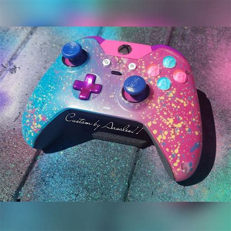 Xbox One Elite Wireless Controller Custom Sweetarts With Blue | Etsy in ...