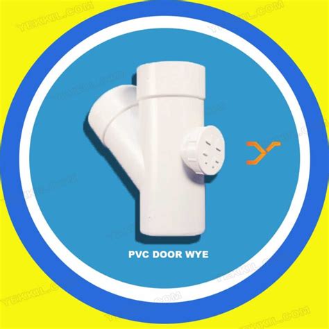 Pvc Fittings Door Wye Pipe Joints in a Plumbing System. - Yekkil