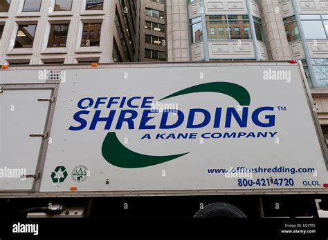 Paper shredding truck hi-res stock photography and images - Alamy