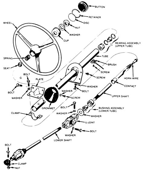 Jeep Cj5 Steering Diagram Jeep Cj5 Steering Shaft