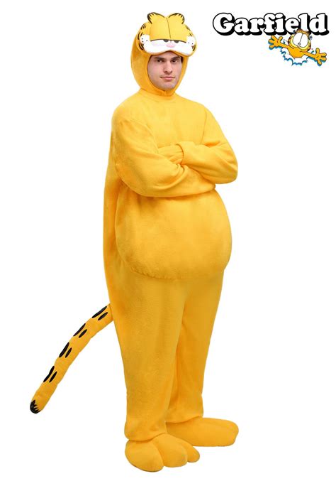 Adult Plus Size Garfield Costume 2X