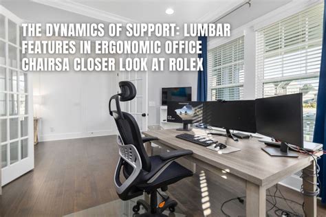 Dynamics of Support: Lumbar Features in Ergonomic Office Chairs