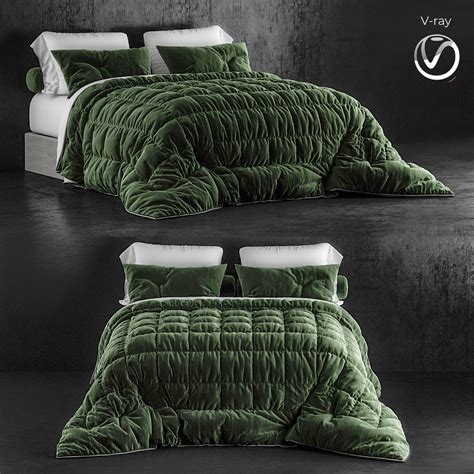 UGG Sunwashed Twin-Twin XL Comforter Set 3d model 3D model | CGTrader