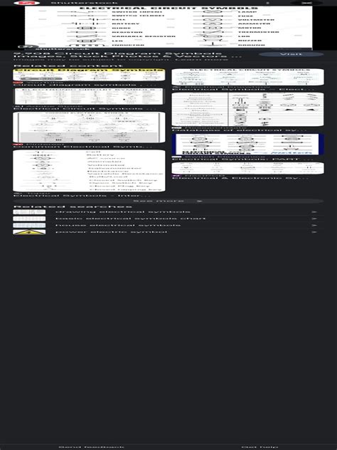 Electrical Symbols Chart - Google Search 4 | PDF | Electronic Circuits ...