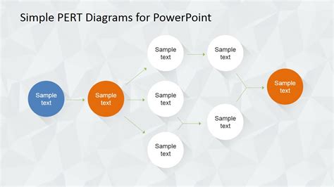 Simple PERT Diagram for PowerPoint - SlideModel