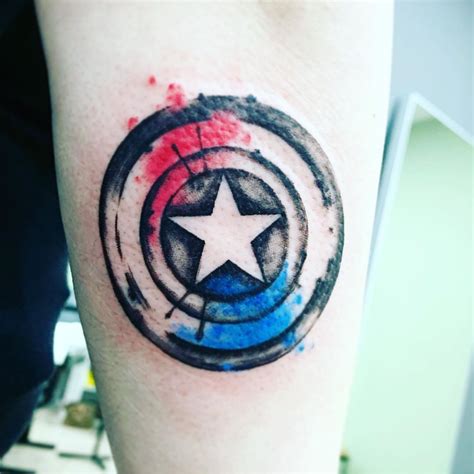 Captain America Shield Tattoo - Printable Calendars AT A GLANCE