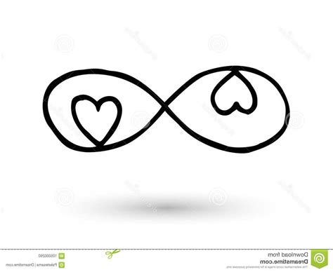 Infinity Heart Vector at Vectorified.com | Collection of Infinity Heart ...