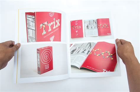 Graphic Design Portfolio Book on Pantone Canvas Gallery