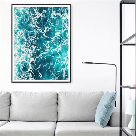 Wall Art - Blue Ocean - Canvas Prints-Poster Prints - Art Prints ...