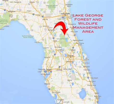 Lake George Florida Map | Woestenhoeve - Lake George Florida Map ...