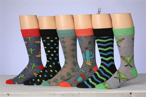 72 Pairs Mens Patterned Dress Socks - Mens Dress Sock - at ...