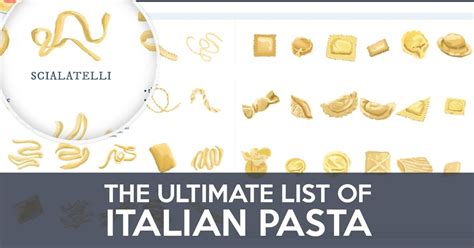 Types of Pasta Shapes: How To Cook Them & How To Serve Them