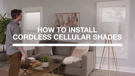 How To Install Cordless Cellular Shades - How To Videos and Tips at The ...