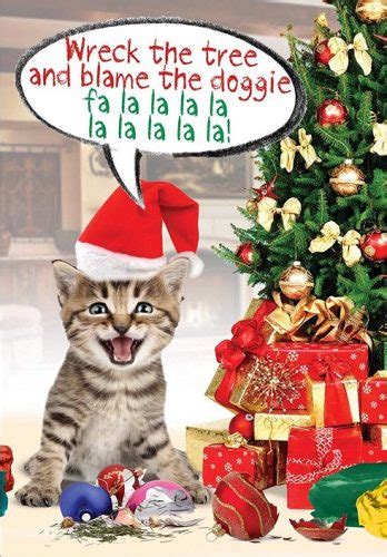 10 Cute and Funny Cat Christmas Cards • Absolute Christmas