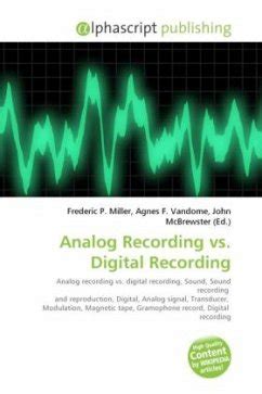 Analog Recording vs. Digital Recording - englisches Buch - bücher.de