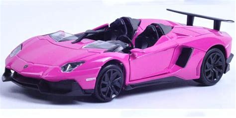 Purple / Yellow / Orange 1:32 Diecast Lamborghini Aventador Toy ...