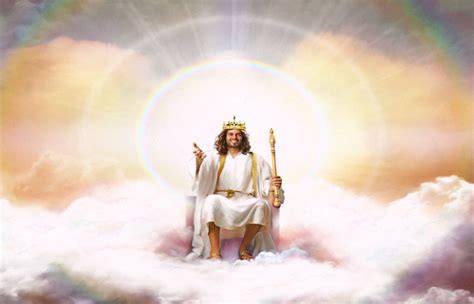 jesus on his throne clipart - Clipground