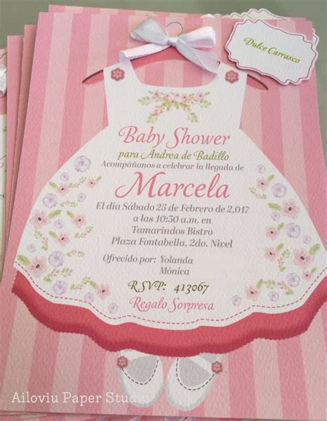 Ideas De Invitaciones Para Baby Shower