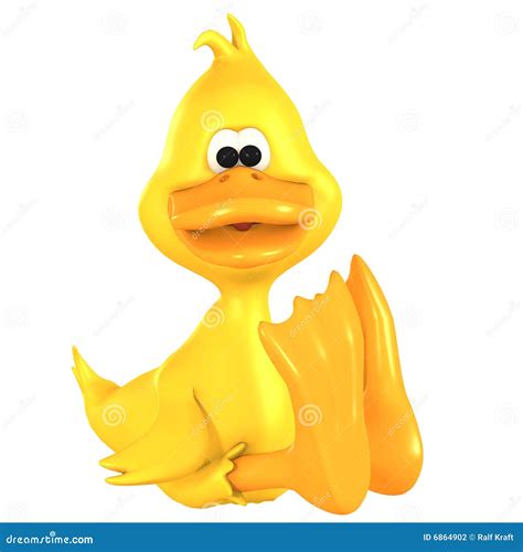 Toon Duck Quack Stock Photography - Image: 6864902