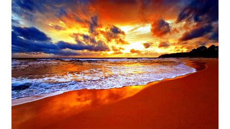 Beach Sunset Wallpaper 4k hd, picture, image