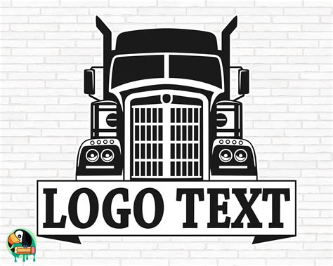 Semi Truck Logo SVG Trucker Svg Semi Truck Svg Truck Svg - Etsy UK