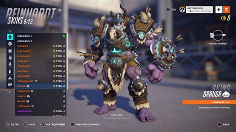 Every legendary Reinhardt skin in Overwatch 2 - Gamepur