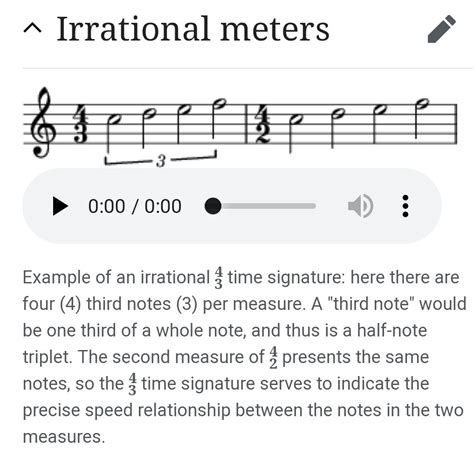 notation - Irrational meter - why the mark of a triplet in 4 half notes ...