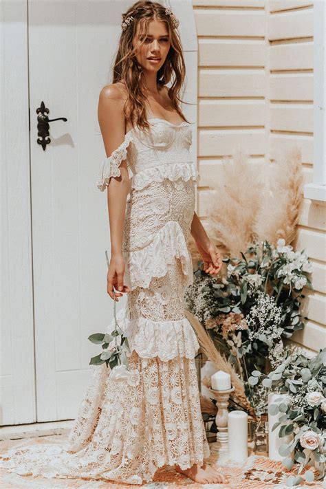 The 23 Best Ideas for Boho Wedding Gowns – Home, Family, Style and Art ...