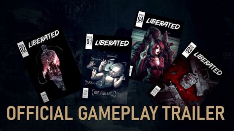 First gameplay trailer for Liberated showcases a digital comic ...