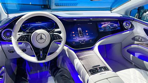 2022 NEW Mercedes EQS Full Interior Walkaround! Mercedes Benz EQS ...