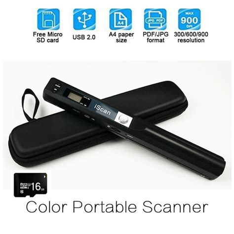 Magic Wand Portable Scanners for Documents, Photo, Old Pictures ...