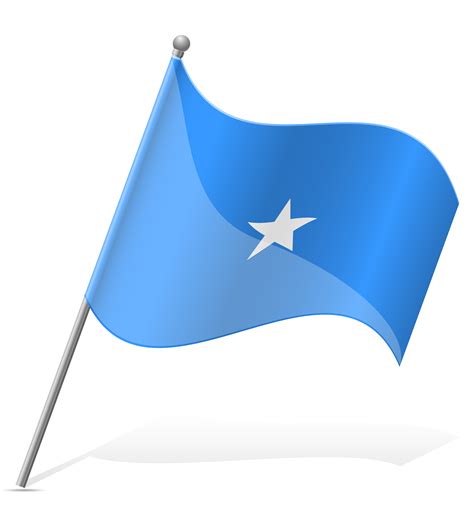 flag of Somali vector illustration 513348 Vector Art at Vecteezy