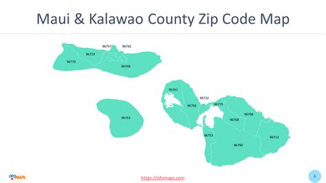 Maui Hawaii Zip Code Map - Printable Maps Online