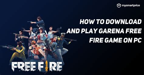 Free Fire for PC and Mobile: How to Download Garena Free Fire Game on ...