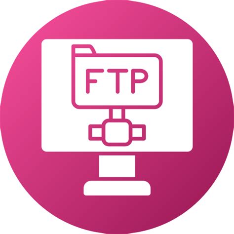 Ftp Generic gradient fill icon