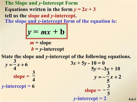 PPT - Slope and y-Intercept Form PowerPoint Presentation, free download ...