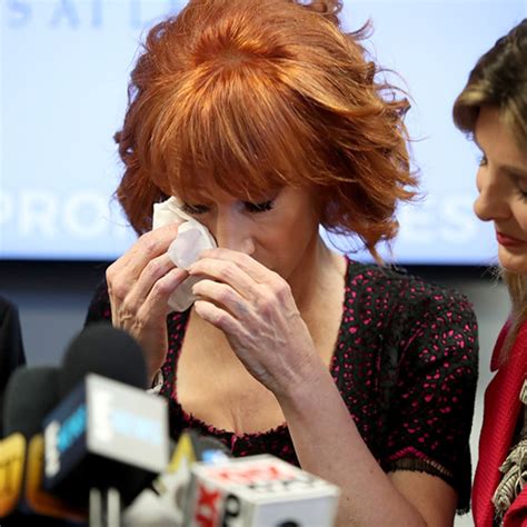 Kathy Griffin Tearfully Defends Herself Amid Donald Trump Photo ...