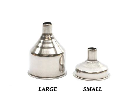 Denizli Steel Flask Funnel, For Easy Alcohol Pouring, Stainless Steel